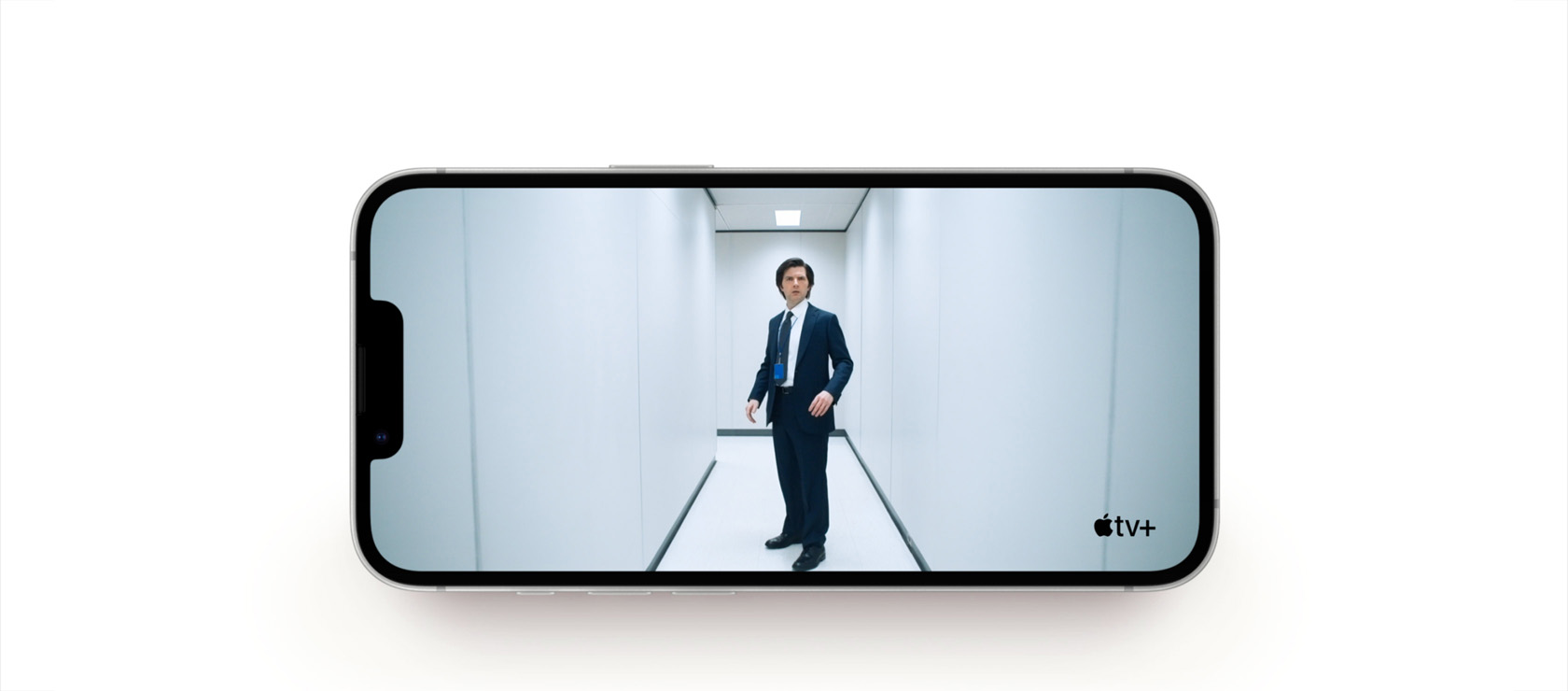 Cena da série Ruptura do Apple TV Plus.