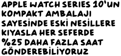 iPhone 17'nin kompakt ambalajı sayesinde her sevkiyatta %35 daha fazla ürün taşınıyor ve taşıma emisyonu azaltılıyor.