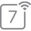 Wi-Fi 7 logo icon